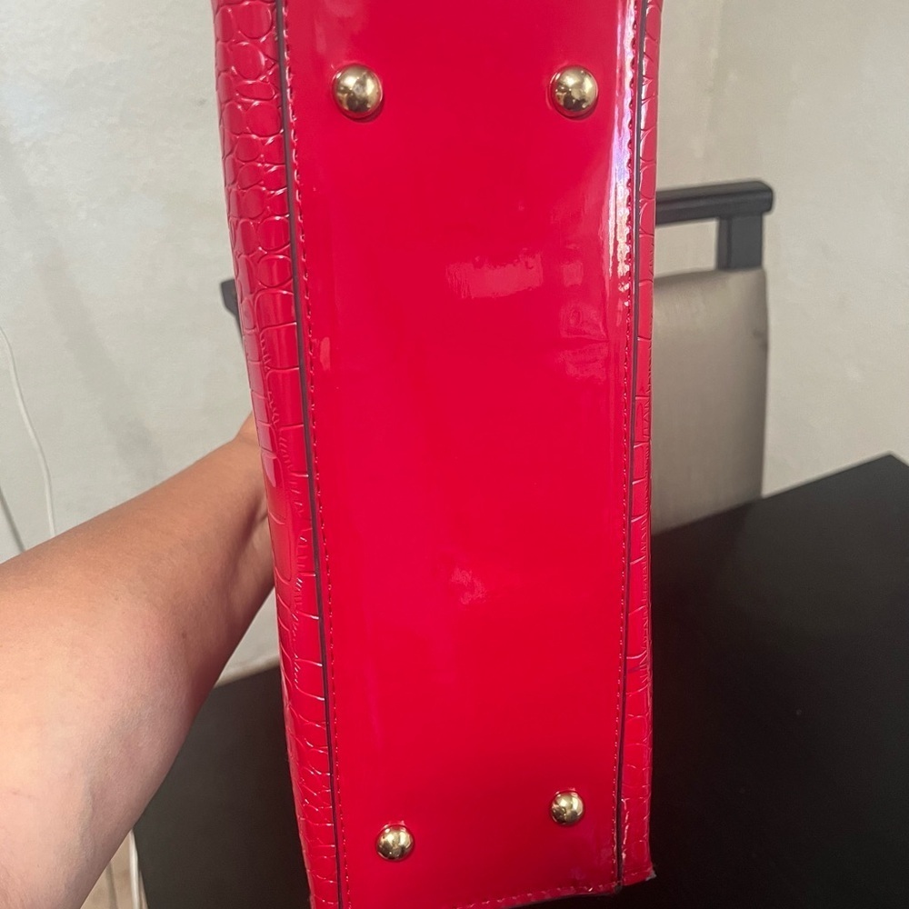 Stradivarius Red handbag with adjustable strap - Picture 4 of 6